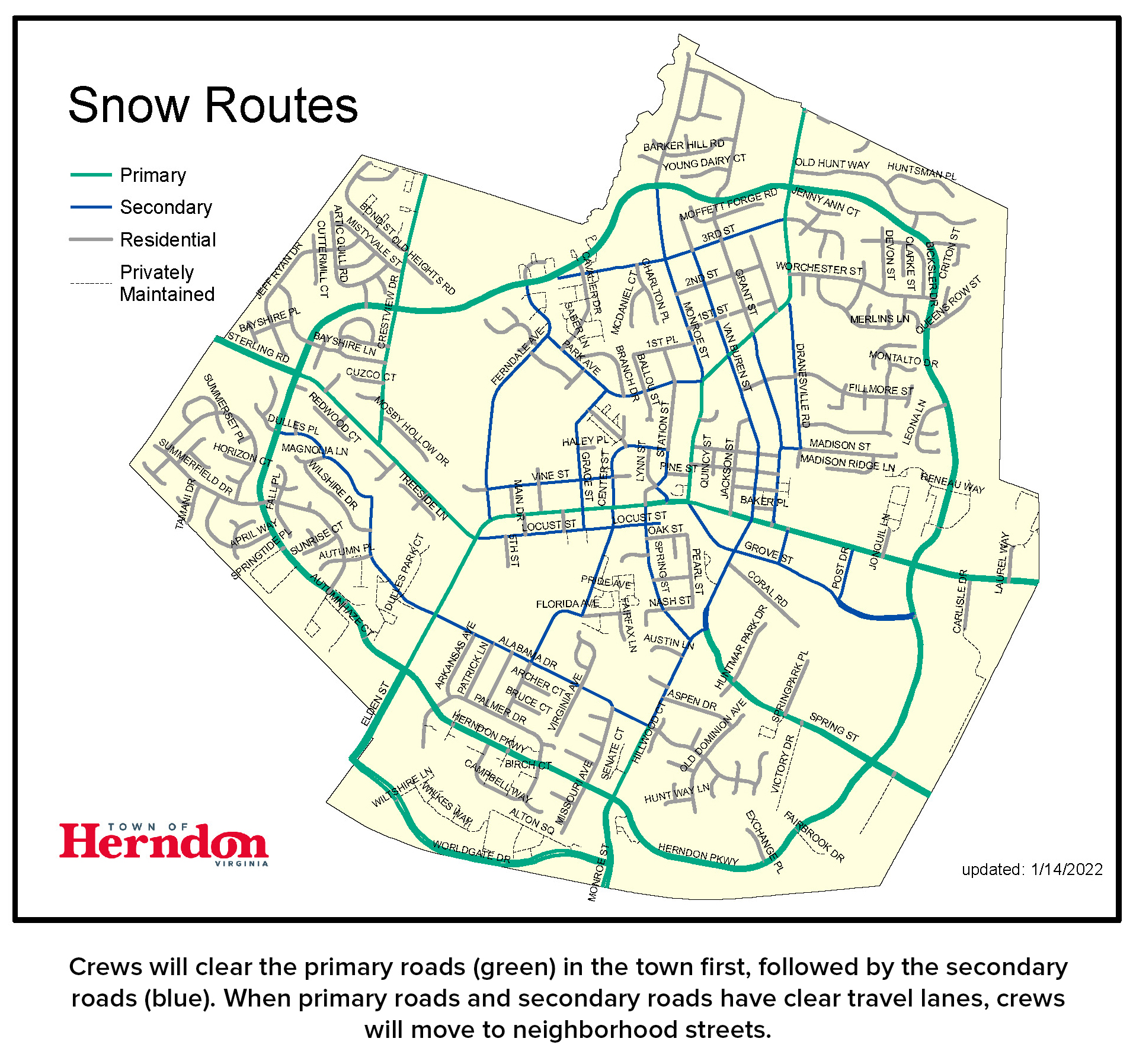 Snow Routes