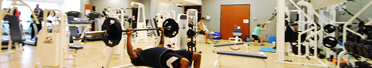 HCC fitness room 